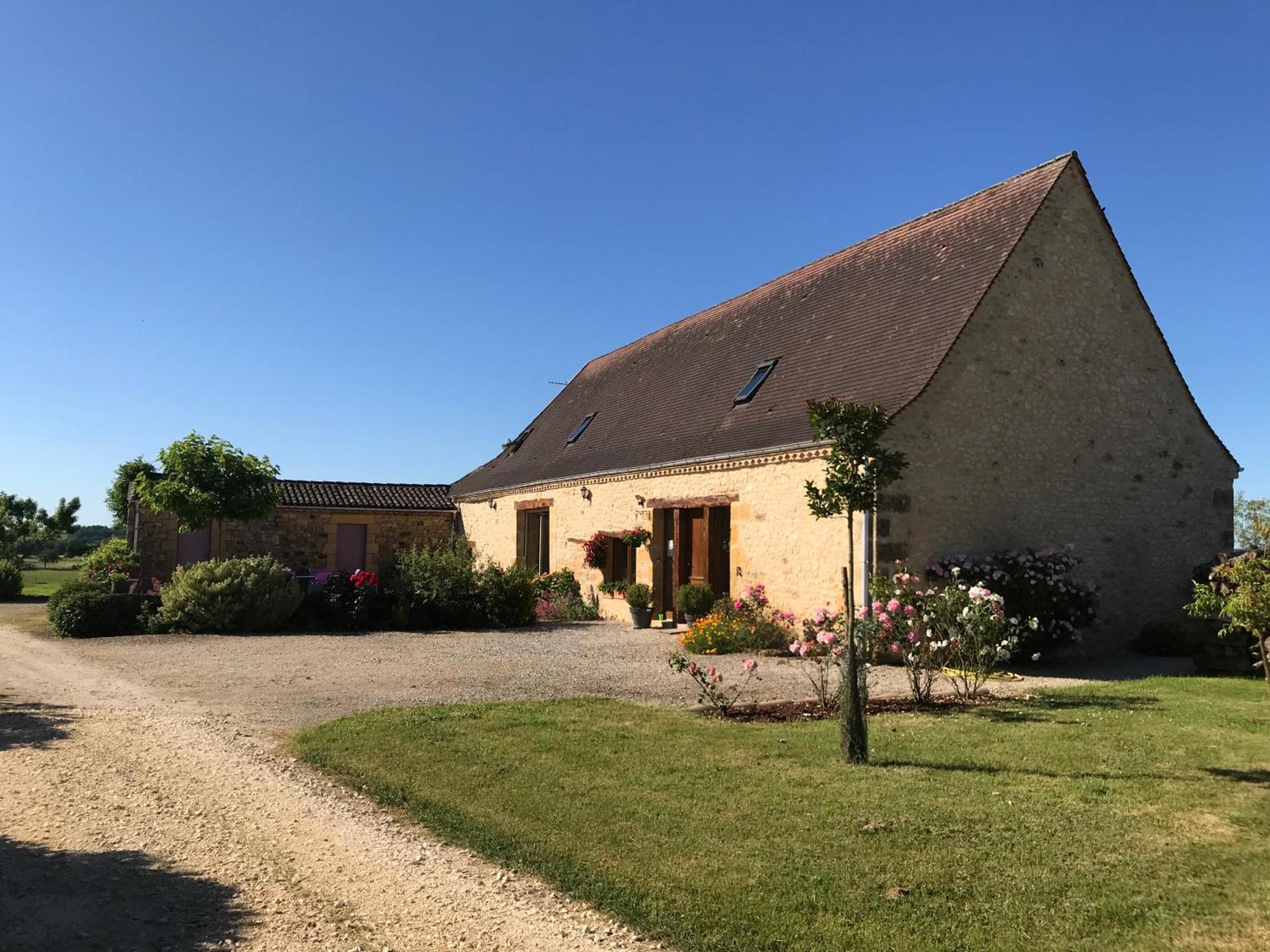 Chambre D'Hotes La Ferme De La Croix. Saint-Avit-Sénieur Buitenkant foto