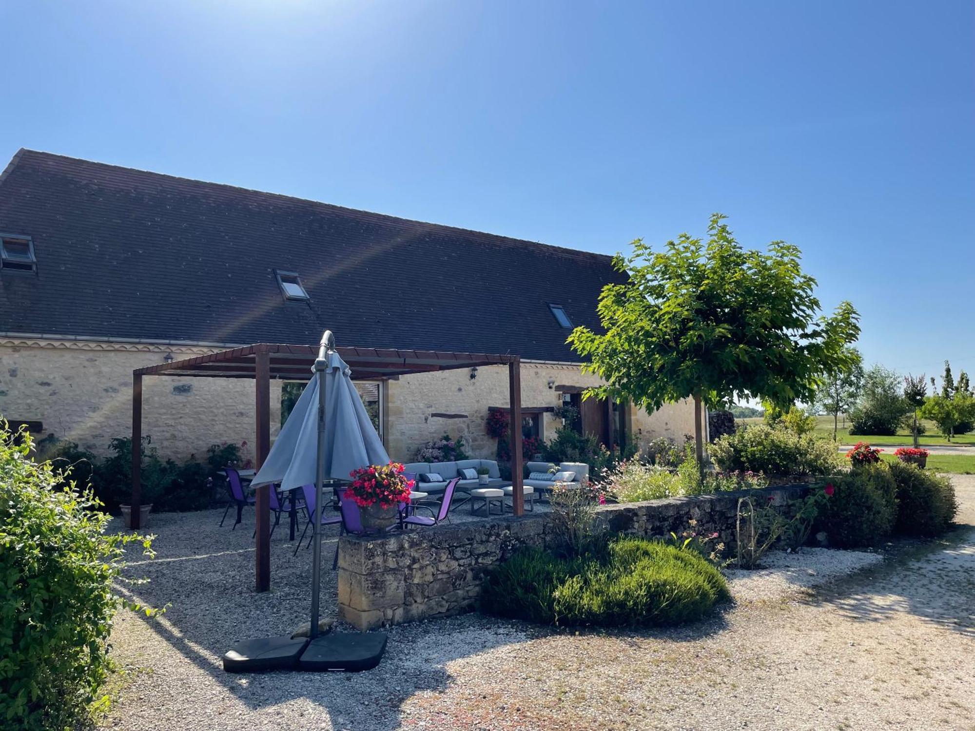 Chambre D'Hotes La Ferme De La Croix. Saint-Avit-Sénieur Buitenkant foto