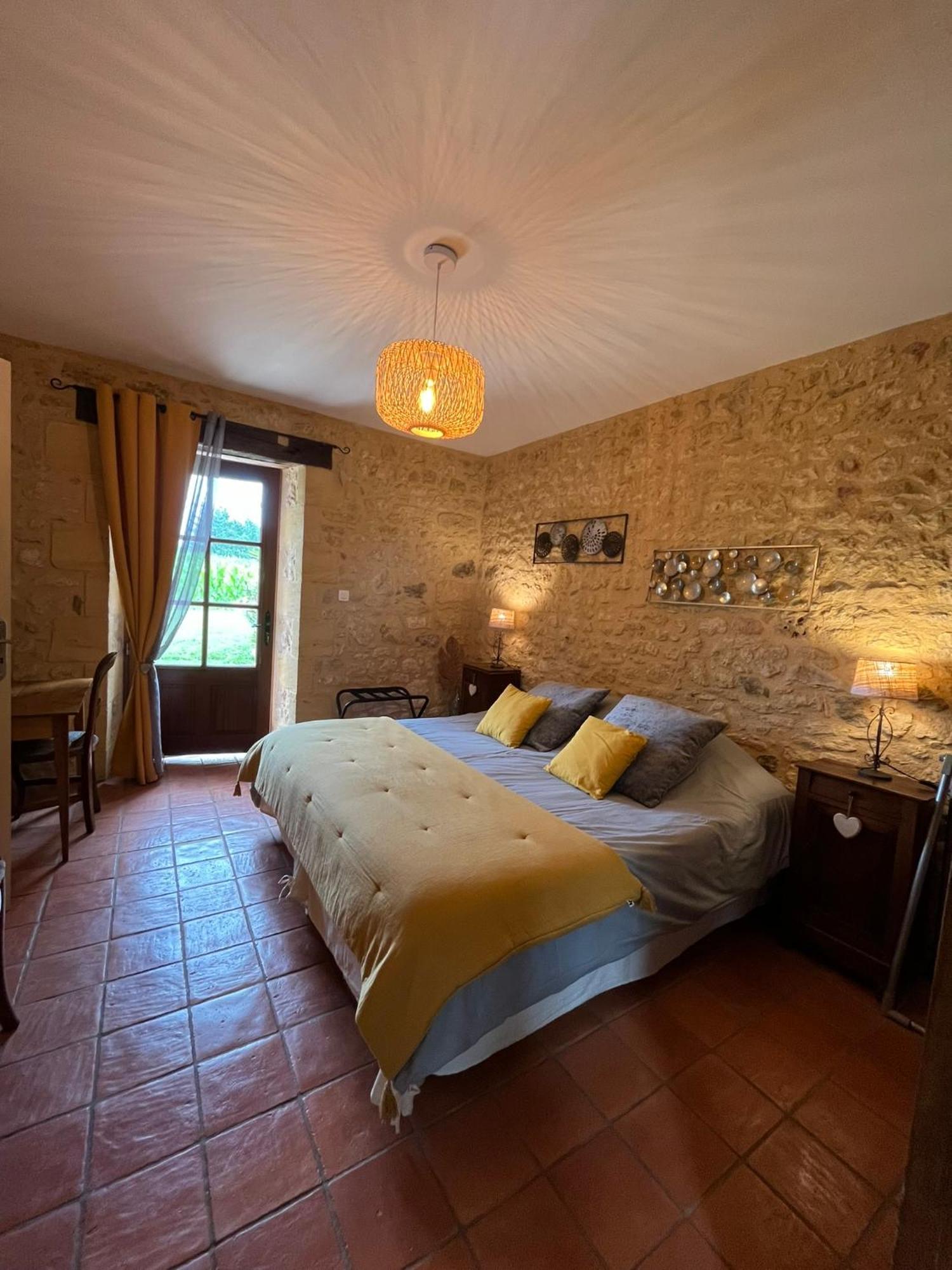Chambre D'Hotes La Ferme De La Croix. Saint-Avit-Sénieur Buitenkant foto