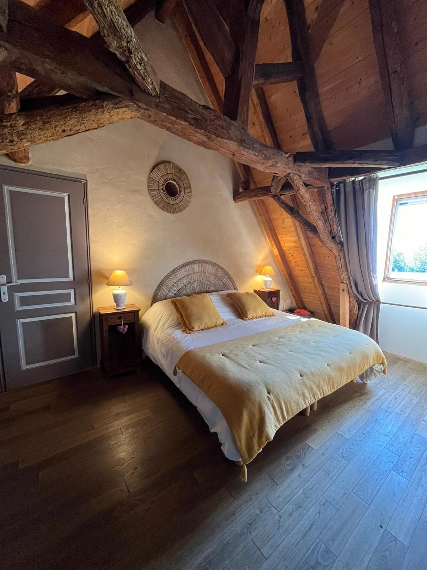 Chambre D'Hotes La Ferme De La Croix. Saint-Avit-Sénieur Buitenkant foto